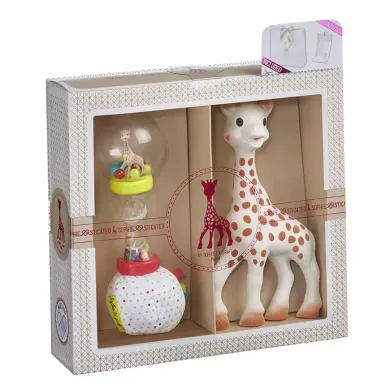 Kinderspielzeug, SOPHIE GIRAFE, Weiß – Besonderheit: regt alle Sinne an