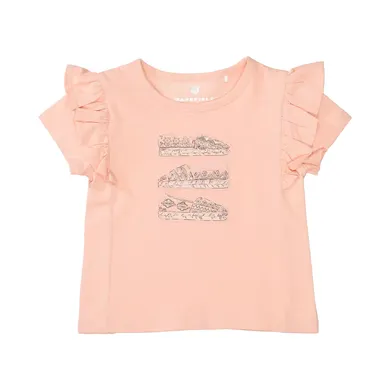 Kurzarmshirts, BASEFIELD, Gelb – Besonderheit: aus 100% Baumwolle