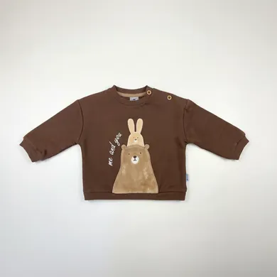 Pullover & Sweatshirts, LITTLE ONE, Braun – Besonderheit: kuschlig weich von innen mit gebrushter Innenseite