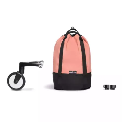 Kinderwagen Taschen, STOKKE, Pink – Besonderheit: die rollende Tasche