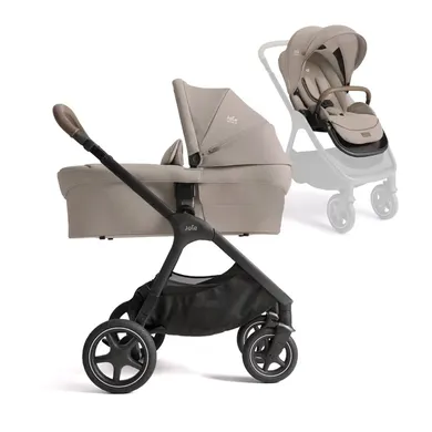 Kombi-Kinderwagen, Joie signature, Beige – Besonderheit: Mesh-Einsätze und Allwetterverdeck bieten idealen Schutz bei jedem Wetter