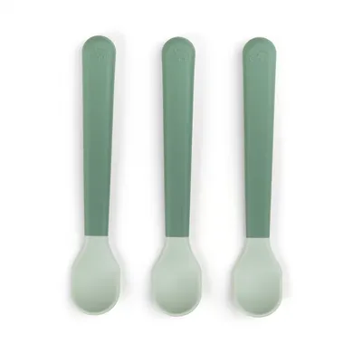 Babylöffel, done by deer, Grün – Besonderheit: praktischer 3er-Pack