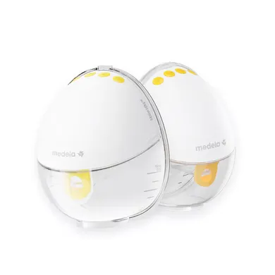Hands Free Milchpumpen, medela, Transparent – Besonderheit: tragbare Milchpumpe - passt vollständig in den BH