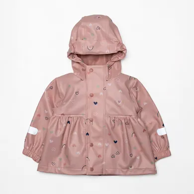 Regenjacken, LITTLE ONE, Pink – Besonderheit: mit reflektierenden Highlights an den Ärmeln