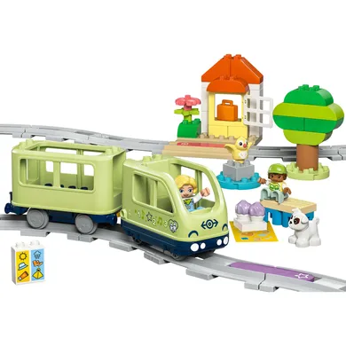 Konstruktionsspielzeug, LEGO – Besonderheit: Spielzeugeisenbahn mit Licht- und Geräuschfunktion, Aktionssteine und anpassbarer Geräuschstein
