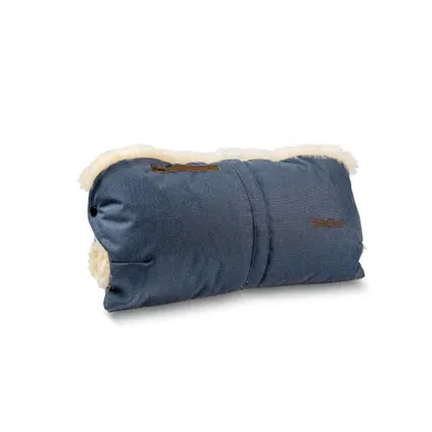 Handwärmer, fellhof, Blau – Besonderheit: Innenmaterial: 100 % Merino-Lammfell