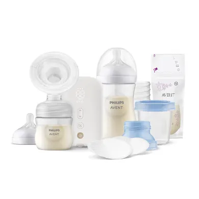 Milchpumpen, PHILIPS AVENT, Blau – Besonderheit: Set zum Abpumpen, Aufbewahren und Füttern