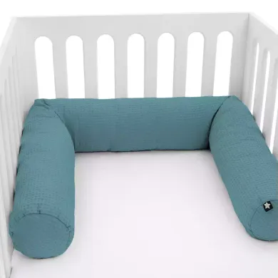 Nestchen, Zöllner, Grün – Besonderheit: schützt Baby's Köpfchen vor harten Gitterstäben