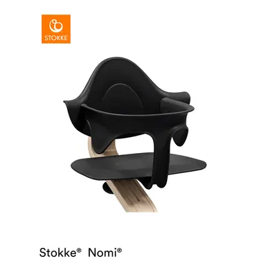 Hochstuhl Zubehör, STOKKE, Schwarz – Besonderheit: ein schützender Arm um dein Baby