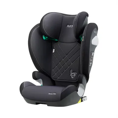 Kindersitze 15-36 kg, Gruppe 2/3, AVOVA, Grau – Besonderheit: extra leichter und breiter Sitz