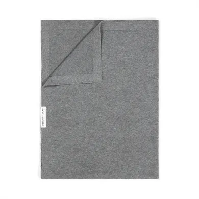 Kuscheldecken, JOOLZ, Grau – Besonderheit: aus 100% Fairtrade-Biobaumwolle