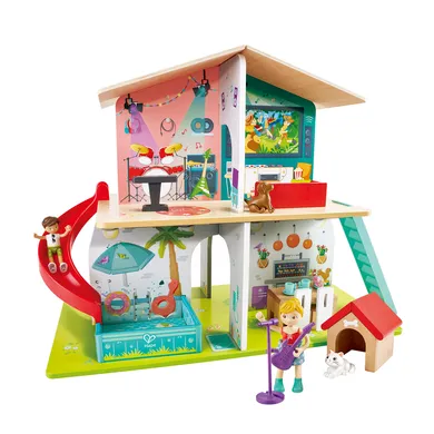 Puppen & Puppenwagen, Hape, Mehrfarbig – Besonderheit: 31-teiliges Spielset