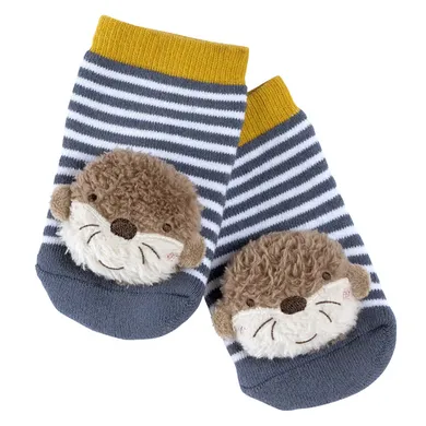 Socken & Strumpfhosen, fehn, Mehrfarbig – Besonderheit: mit niedlichen Ottern