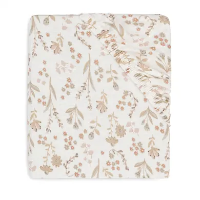 Spannbettlaken 70x140 cm, jollein, Beige – Besonderheit: aus Baumwolle