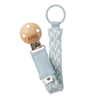 Schnullerketten, BIBS, Blau – Besonderheit: kompatibel mit allen BIBS Schnullern & vielen anderen Modellen