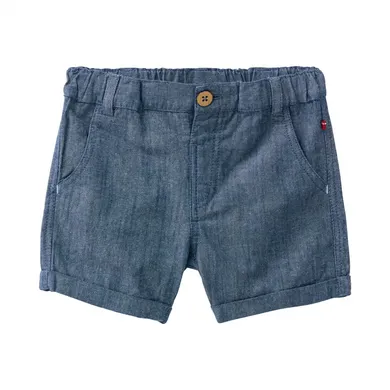Kurze Hosen, People Wear Organic, Blau – Besonderheit: aus 100% Baumwolle