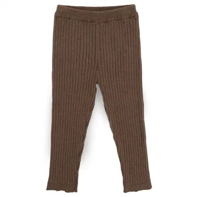 Leggings, LITTLE ONE, Braun – Besonderheit: aus 100% Baumwolle