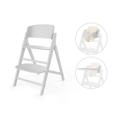 Treppenhochstühle, cybex, Weiß – Besonderheit: erlaubt ergonomisches Sitzen in jeder Altersstufe
