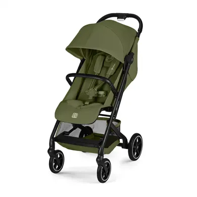Buggys, cybex, Grün – Besonderheit: ergonomische Liegeposition mit integrierter Beinstütze
