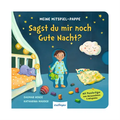 Kinderbücher, ess!inger – Besonderheit: Gute Nacht-Buch mit kleiner Spielfigur