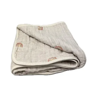 Kuscheldecken, Hütte, Beige – Besonderheit: aus 100% Baumwolle