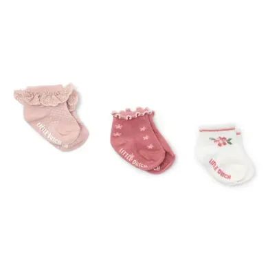 Socken & Strumpfhosen, LITTLE DUTCH, Mehrfarbig – Besonderheit: im praktischen 3er Pack