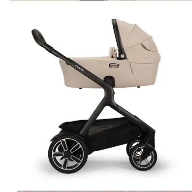 Kombi-Kinderwagen, nuna, Beige – Besonderheit: Set bestehend aus Sportwagen und faltbarer Wanne