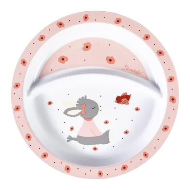 Besteck & Geschirr, Sterntaler, Pink – Besonderheit: mit rutschfestem Ring an der Unterseite