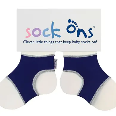 Socken & Strumpfhosen, sock ons, Weiß – Besonderheit: Sockenhalter
