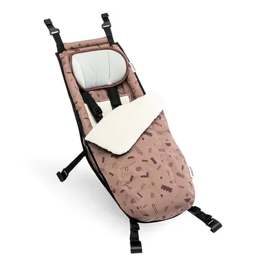 Fahrradanhänger Zubehör, Croozer, Rot – Besonderheit: für Croozer Babysitze mit entsprechendem Reißverschluss (ab Modell 2018)