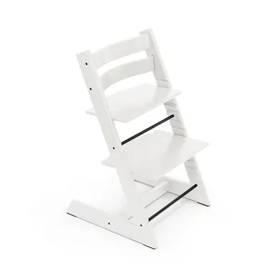 Treppenhochstühle, STOKKE, Weiß – Besonderheit: aus europäischem Buchenholz