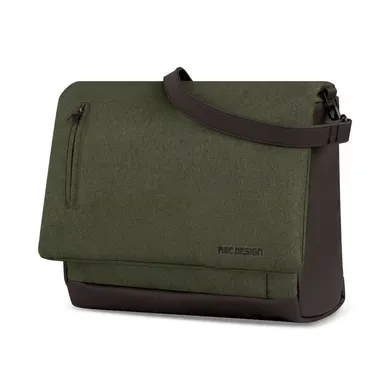 Wickeltaschen grau, ABC DESIGN, Grün – Besonderheit: viele Staufächer innen und außen für optimale Organisation