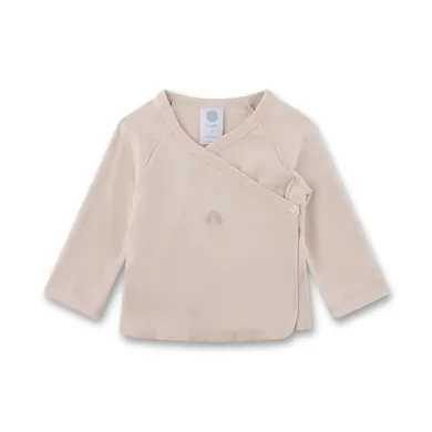 Wickelshirt, Sanetta, Beige – Besonderheit: aus 100% Baumwolle