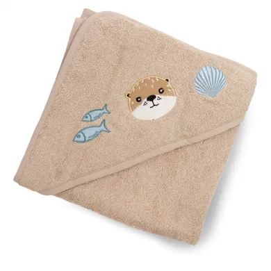 Badetextilien, LITTLE ONE, Blau – Besonderheit: kuschelig weicher Stoff aus 100% Baumwolle