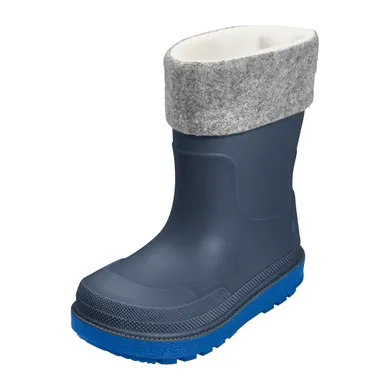 Gummistiefel, Playshoes, Blau – Besonderheit: aus TPE mit herausnehmbarem Futter