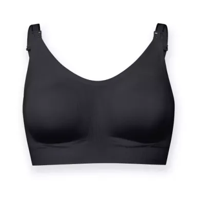 Still-BH´s, medela, Schwarz – Besonderheit: herunterklappbare Cups