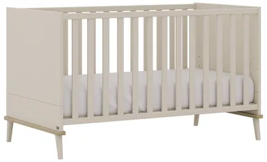 Gitterbetten 70x140 cm, Yuny by PAIDI, Beige – Besonderheit: komfortable Größe für Babys und Kleinkinder