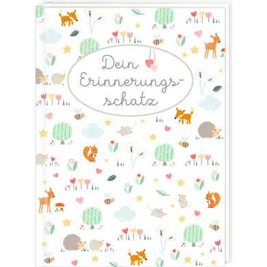 Babyalben, COPPENRATH, Weiß – Besonderheit: mit Mini-Eintragalbum, Foto-Leporello und Brief