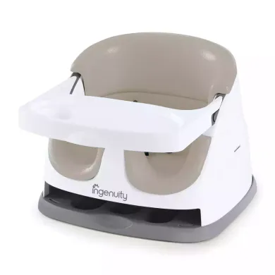 Reisehochstühle, ingenuity, Braun – Besonderheit: sicherer Babysitz zum aufrechten Sitzen