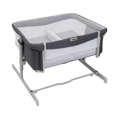 Beistellbetten, chicco, Grau – Besonderheit: Beistellbett für Zwillinge
