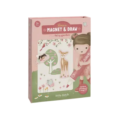 Kinderbücher, LITTLE DUTCH, Pink – Besonderheit: mit Illustrationen und Magneten