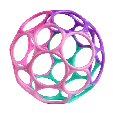 Rasseln & Greiflinge, BrightStarts, Pink – Besonderheit: mit 32 Fingerlöchern