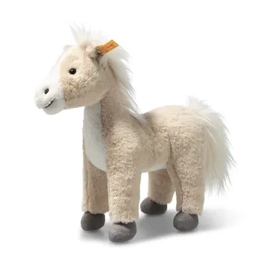 Kuscheltiere, Steiff, Beige – Besonderheit: Pferd zum Kuscheln und Spielen