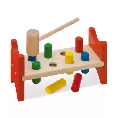 Holzspielzeug, Eichhorn, Braun – Besonderheit: geeignet für Kinder ab 1 Jahr
