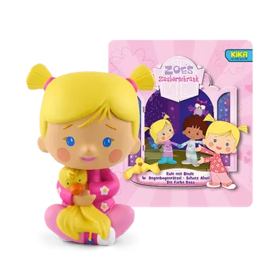 Tonies® Figuren, tonies, Mehrfarbig – Besonderheit: Eule mit Beule / Regenbogenrätsel / Schatz Ahoi! / Die Farbe Rosa