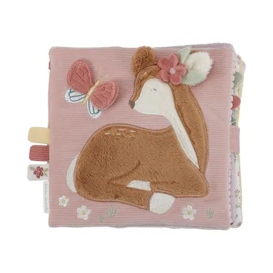 Kinderbücher, LITTLE DUTCH, Pink – Besonderheit: kuschelweiches Buch zum Anfassen und Fühlen