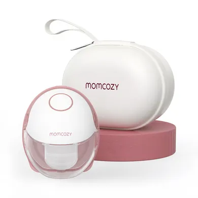 Hands Free Milchpumpen, momcozy, Pink – Besonderheit: mit 3 Modi und 9 Stufen für das perfekte Abpumpen