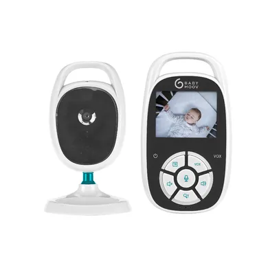 Video Babyphone, babymoov, Weiß – Besonderheit: akustischer und visueller Alarm