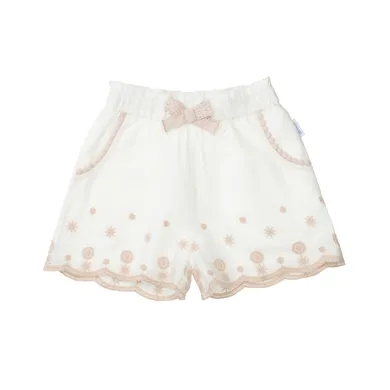 Kurze Hosen, LITTLE ONE, Weiß – Besonderheit: aus 100% Baumwolle