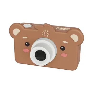Elektronisches Spielzeug, ZOOFAMILY, Braun – Besonderheit: 24-Megapixel-Digitalkamera und Videorekorder für Kinder